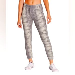 TAUPE Croc Sweatpants, Wildfox, M,